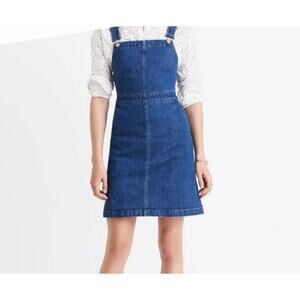 Madewell Denim Hillview Overall Dress Size 00
